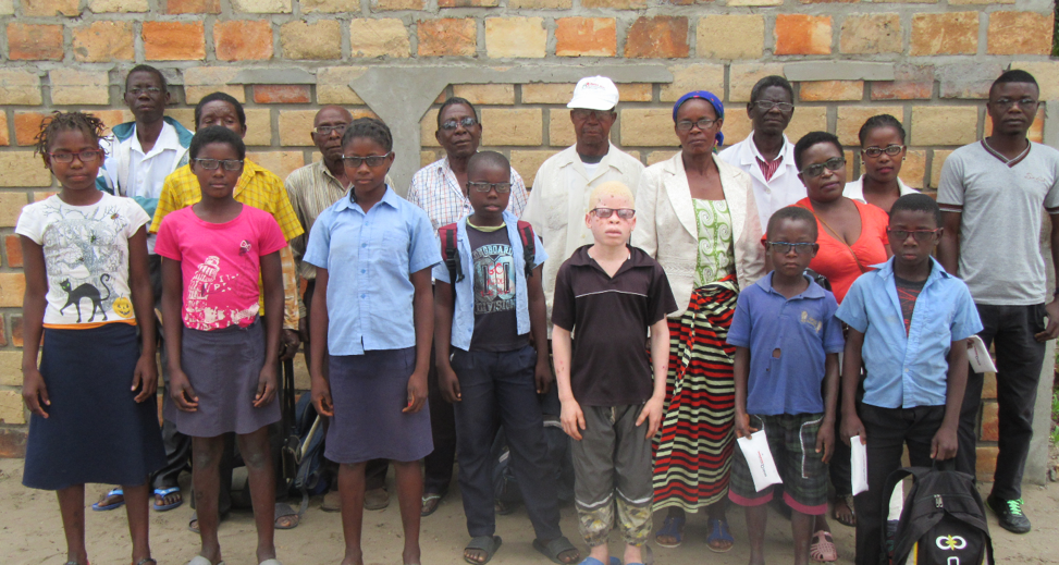 Children with glasses