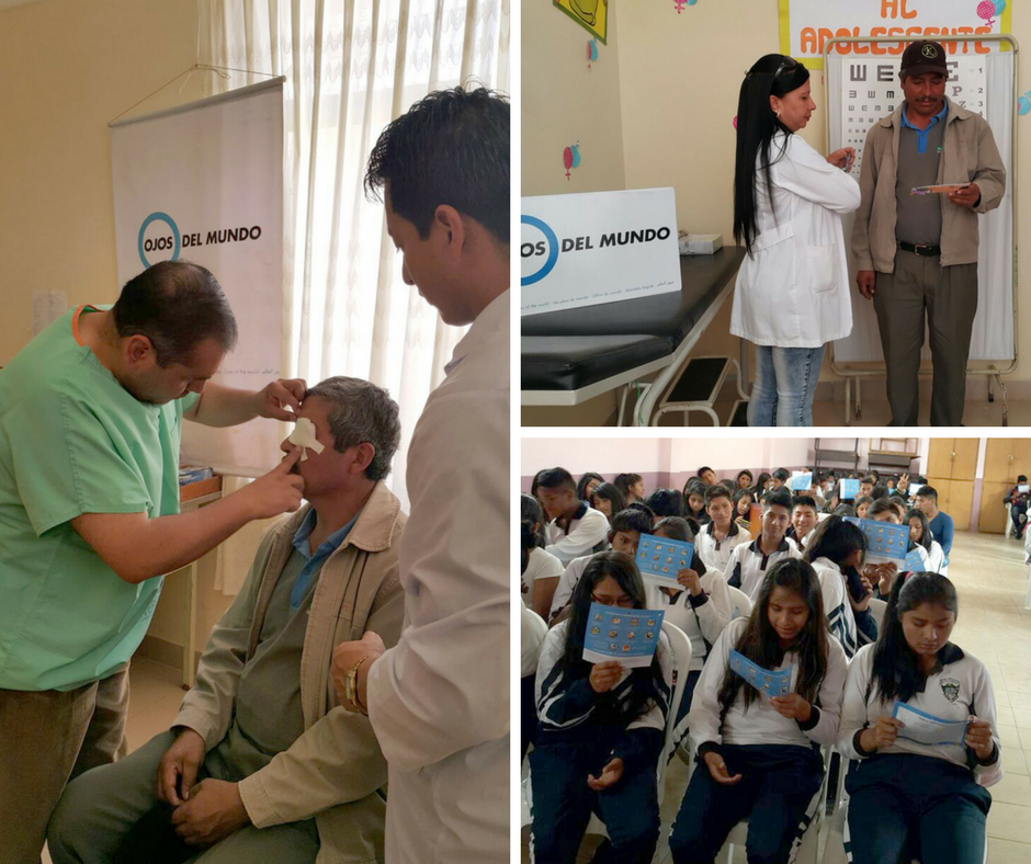 Valoración y resultados del diagnóstico de salud ocular en Chuquisaca