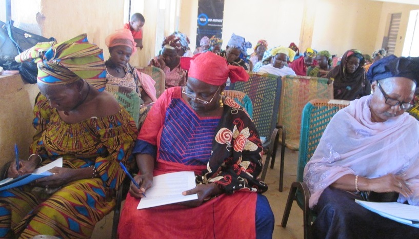 Malian women training