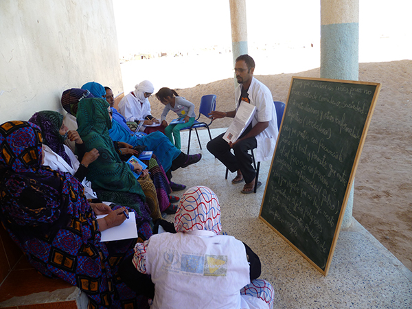 Significant changes in the ophthalmologic attention in the Sahara