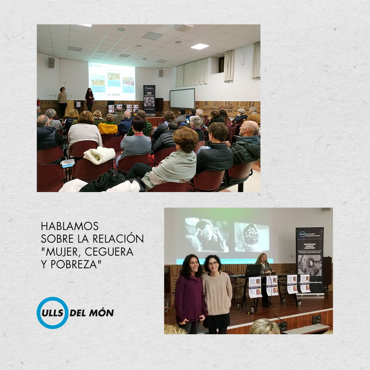 Charlas-coloquio: “Mujer, ceguera y pobreza”