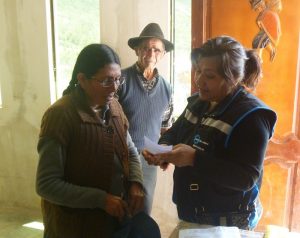  Man accompanying woman for consultation