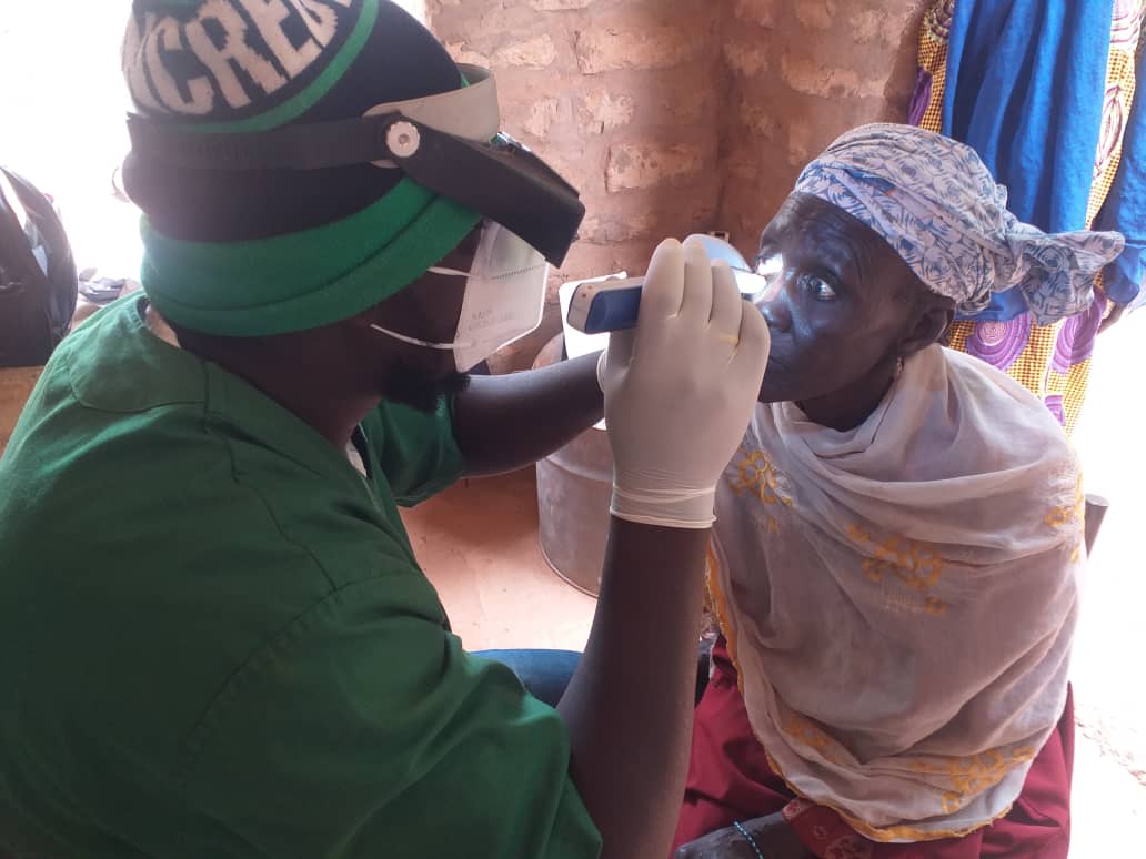 Guaranteeing attention to ocular emergencies in Mali