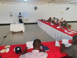 Training on gender equality in Inhambane