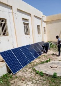 Installing solar panels