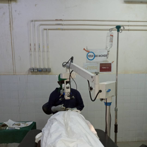 Eye surgery in Mali