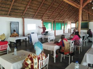 Traditional medicine practitioners during the training campaing