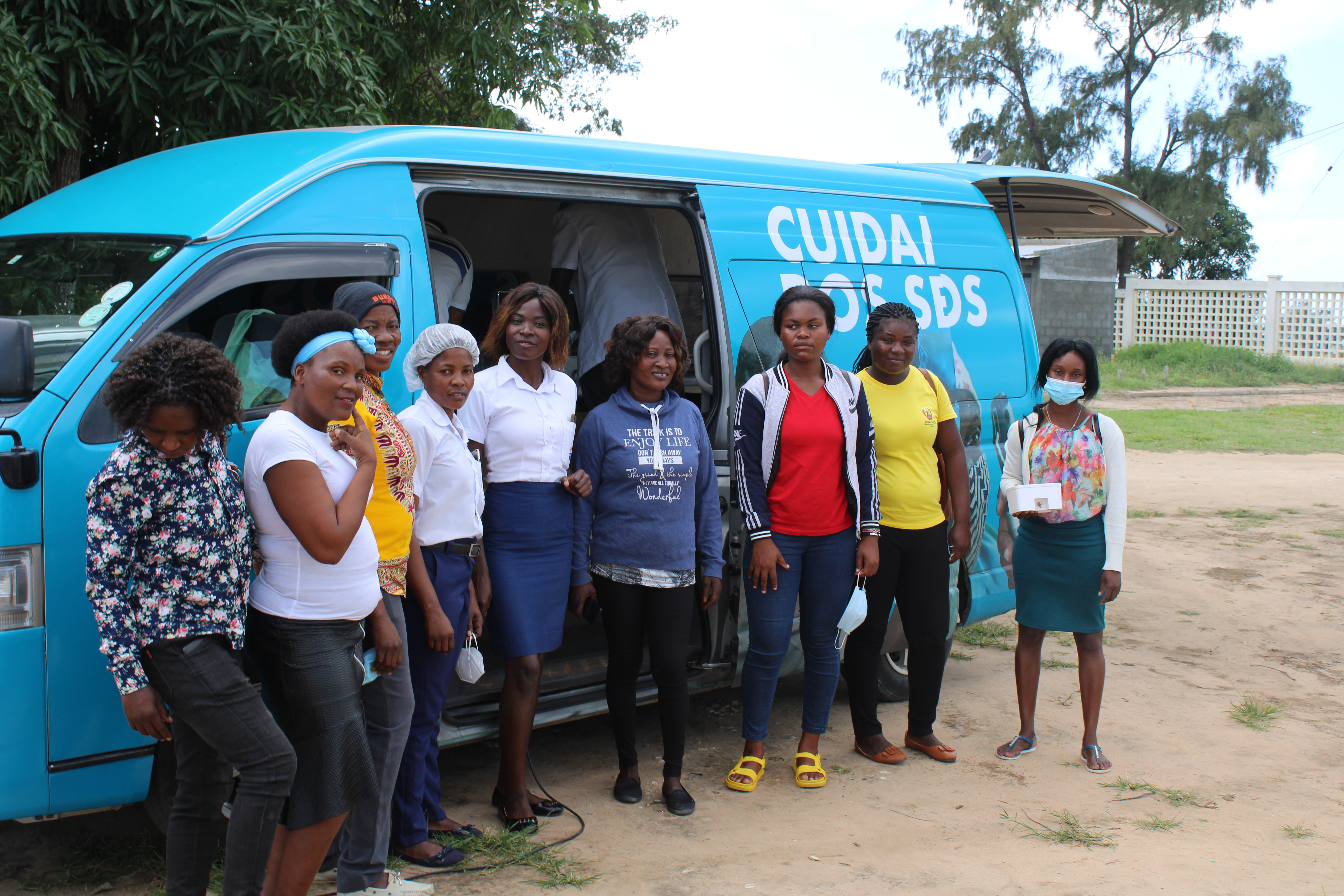 Nueva óptica móvil para recorrer la provincia de Inhambane