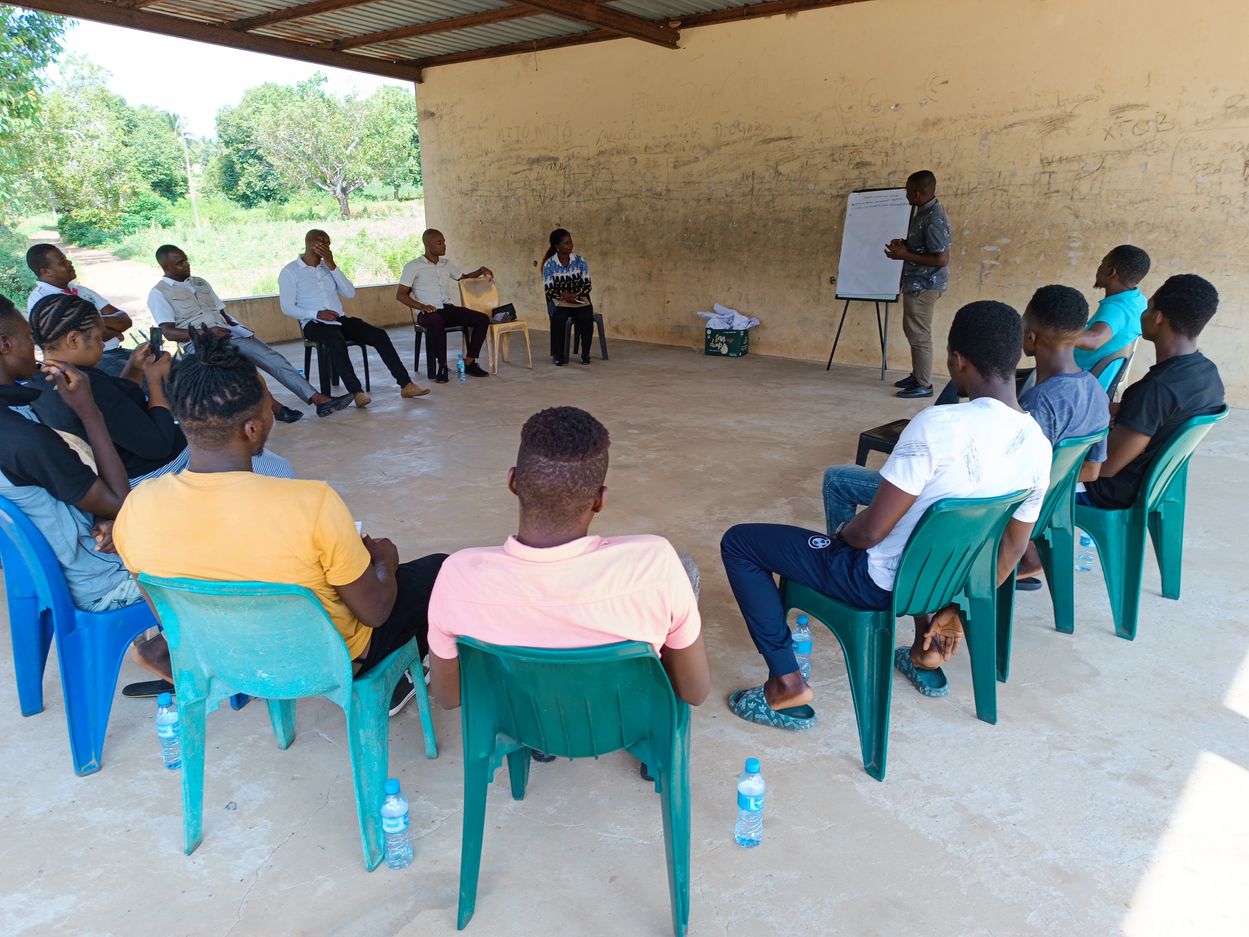 Jornadas de masculinidad positiva y equidad de género en Inhambane
