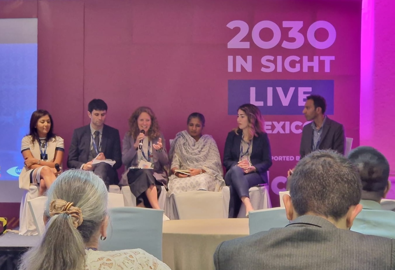 Ojos del mundo participa en el congreso de la IAPB en México