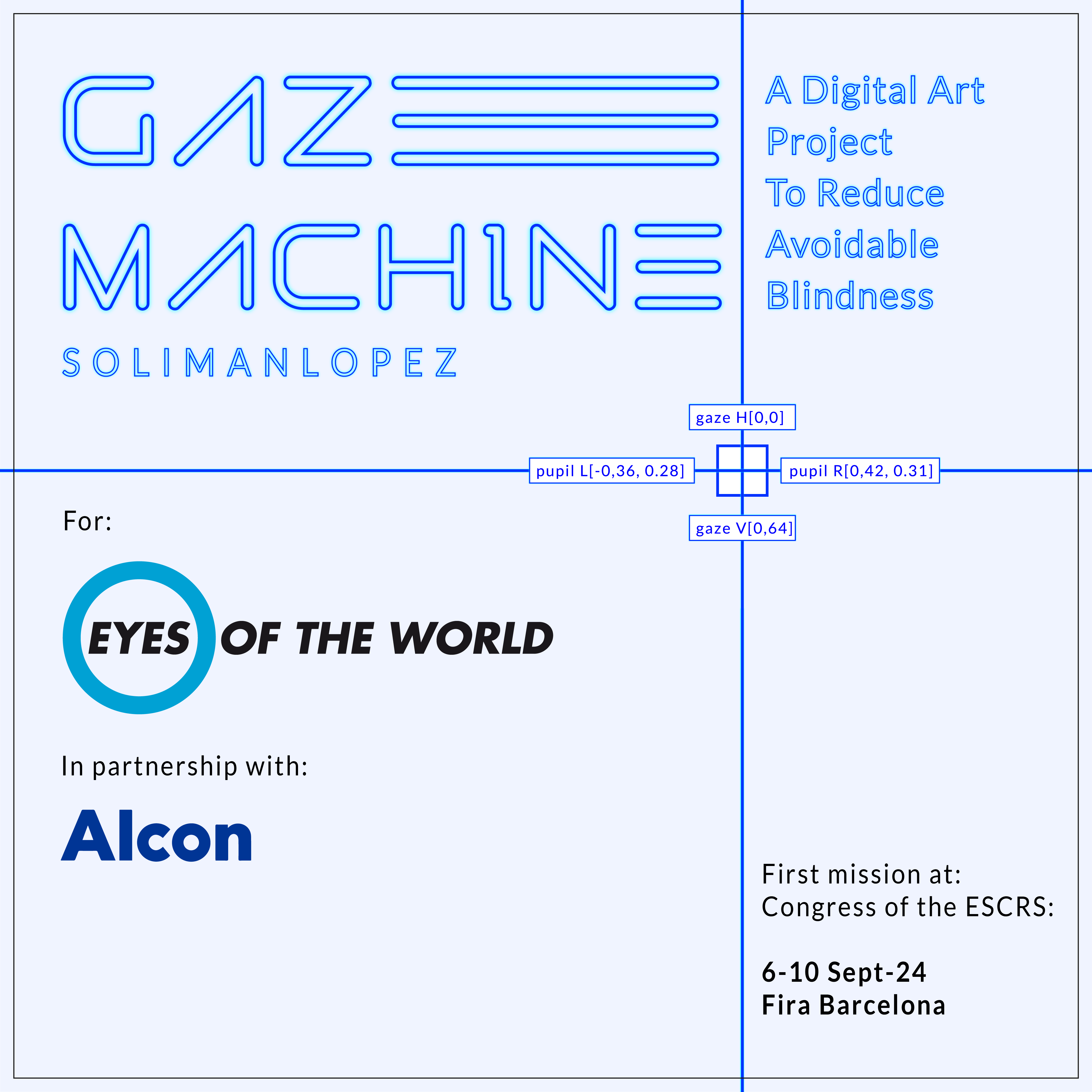 Gaze Machine. Your Gaze, Their Vision 