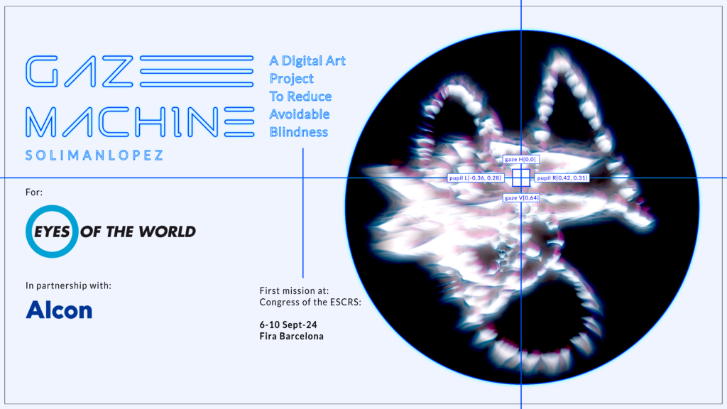 Póster del proyecto Gaze Machine
