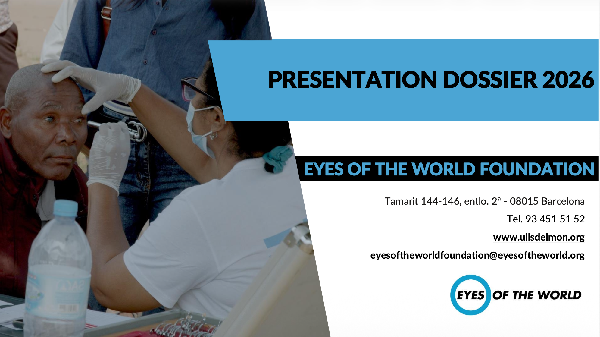 Presentation Dossier Eyes of the World Cover
