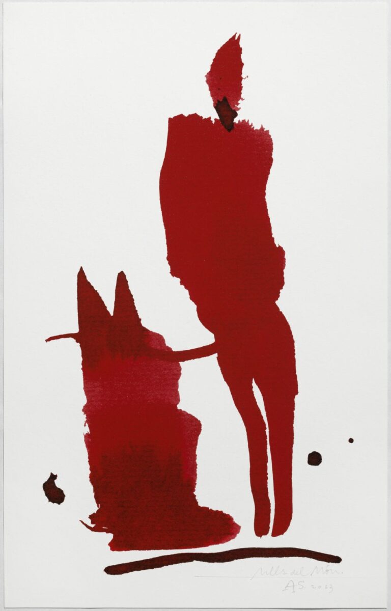 Perro con figura