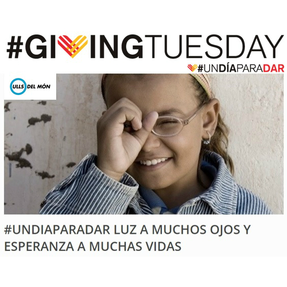Ulls del món se suma a la iniciativa Giving Tuesday